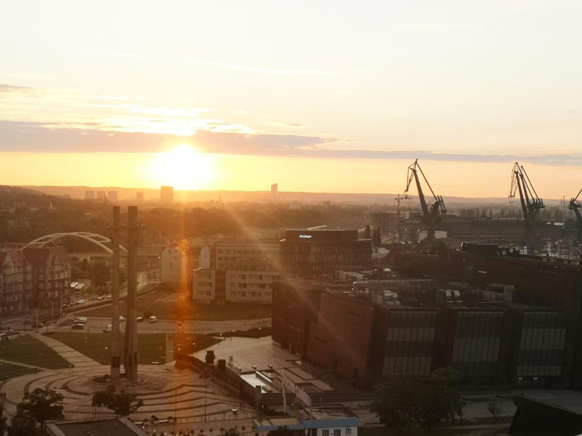 Walowa Tower Apartments Gdansk Exterior foto